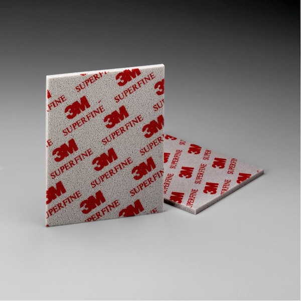 3M 4-1/2in x 5-1/2in Softback Contour Sanding Sponge, Super Fine0 6964 - main